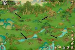 桃源记2地图资本点和商人正在哪